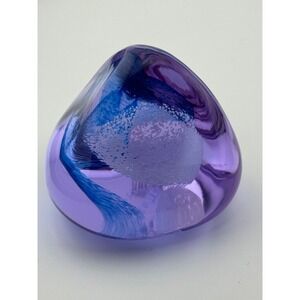 Caithness Glass Pebble Swirl Paperweight Scotland